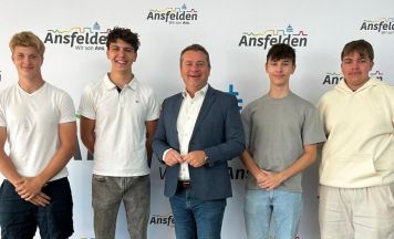 Männliche Verstärkung für Ansfeldens Kindergärten