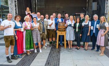 Leonding feierte drei Tage lang am Stadtplatz