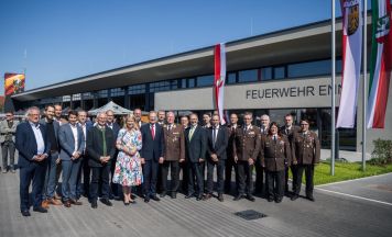 Enns stärkt Katastrophenschutz mit neuem Feuerwehrhaus