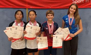 Ennser Badminton-Talente gewinnen drei Bundesmeistertitel