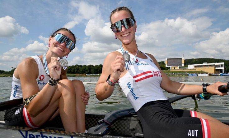 Lisa Zehetmair und Laura Swoboda (r.) feierten bereits gemeinsame Erfolge. (Foto: ÖRV/Seyb)