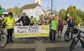 Radlobby Leonding wirbt für mehr Rücksicht im Verkehr