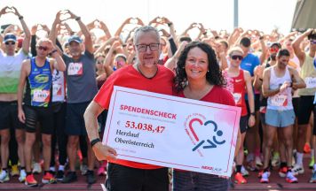 Herzlauf OÖ in Traun bringt 53.000 Euro für Herzkinder Österreich