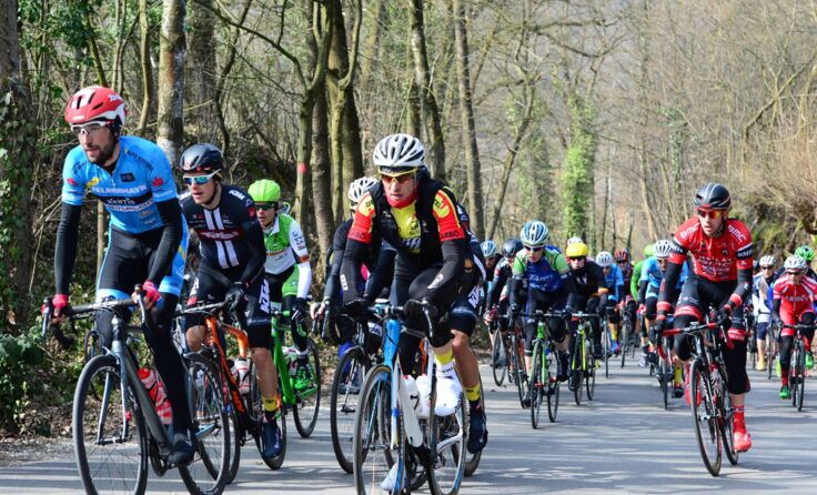 Packende Positionskämpfe wurden beim Rennen rund um Leonding geboten
