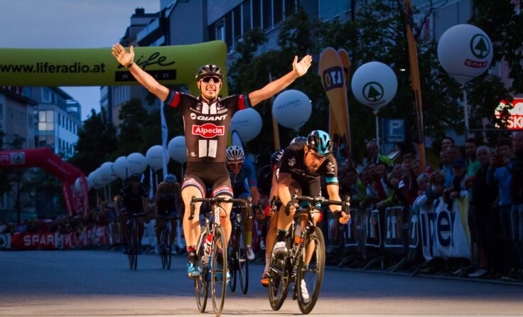 Superstar John Degenkolb siegte 2015 beim Kriterium in Wels