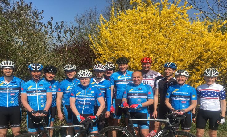 Traumhaftes Wetter herrschte bei der Fanausfahrt des Radsport Wels 