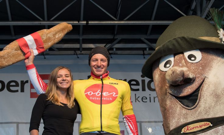 Florian Kierner konnte auf der 2. Etappe das Gelbe Trikot erobern