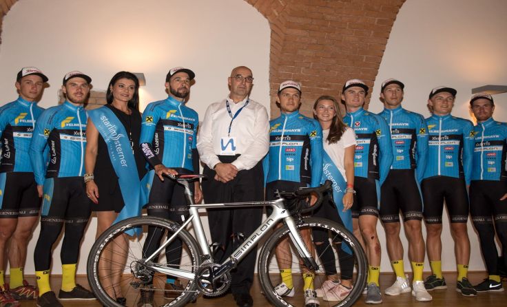 Das Welser Team verpasste beim Radbundesligarennen das Podium um Haaresbreite 