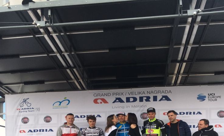 Filippo Fortin siegte heute beim GP Adria in Slowenien