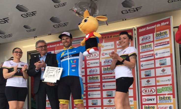 Filippo Fortin feiert in Frankreich einen tollen Etappensieg