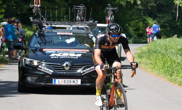 Andreas Walzel startet am Donnerstag in Schwanenstadt