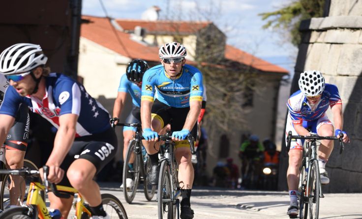 Filippo Fortin vom Team Felbermayr Simplon Wels