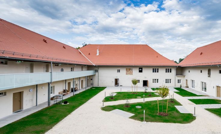 Der sanierte Schlüsselhof in Steyr