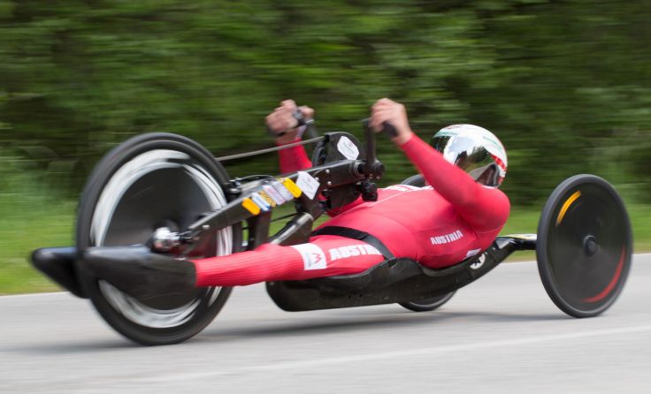 (Foto honorarfrei, Foto Wier PR) Walter Ablinger startet am 6. Juli 2018 beim Weltcup in Holland