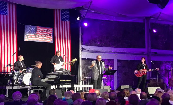 Das Konzert von Ty Tender bildete den Abschluss des erfolgreichen Kultursommers 2018