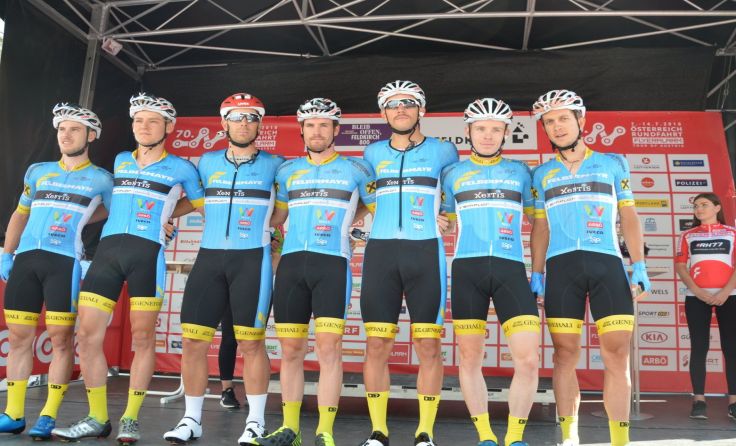 Das Team Felbermayr Simplon Wels startet 2019 mit neuem Material