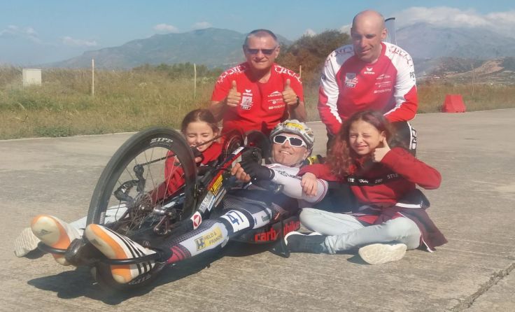 Walter Ablinger siegte heute beim Europacup auf Kreta