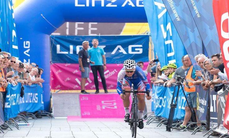Der Start am Linzer Hauptplatz
