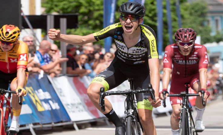Der Zielsprint in Oberneukirchen
