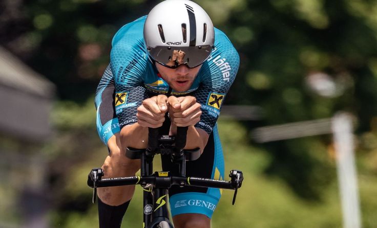 Matthias Krizek fuhr mit 52,9 km/h Schnitt auf den ausgezeichneten 12. Platz