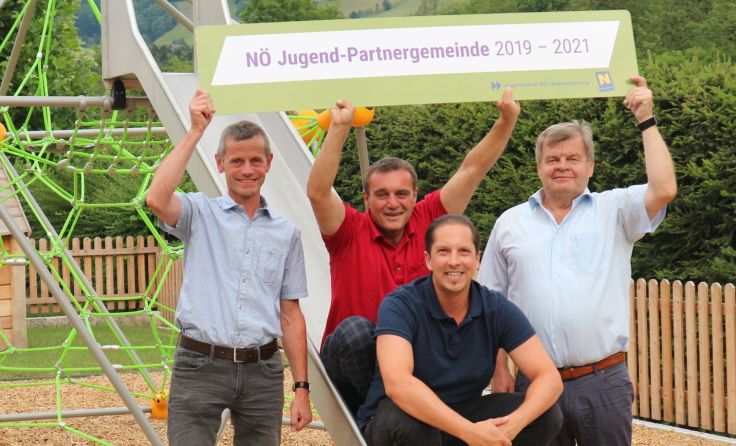 Alois Mellmer, Anton Erber, Paul Magg und Stefan Schuster (Bild v. l.) /Foto: privat