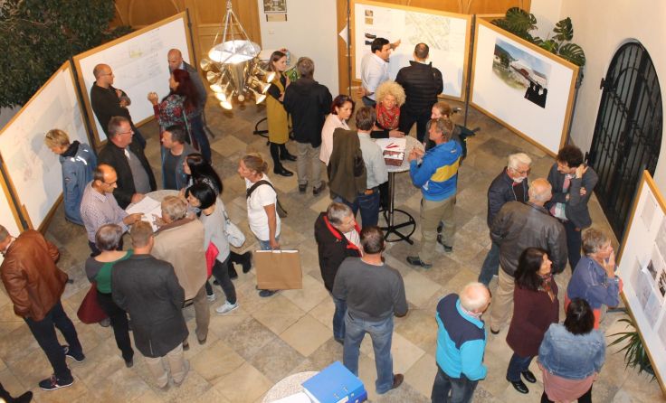 Ausstellung und Informationsveranstaltung in der Aula. (Foto: Stadtgemeinde Scheibbs)