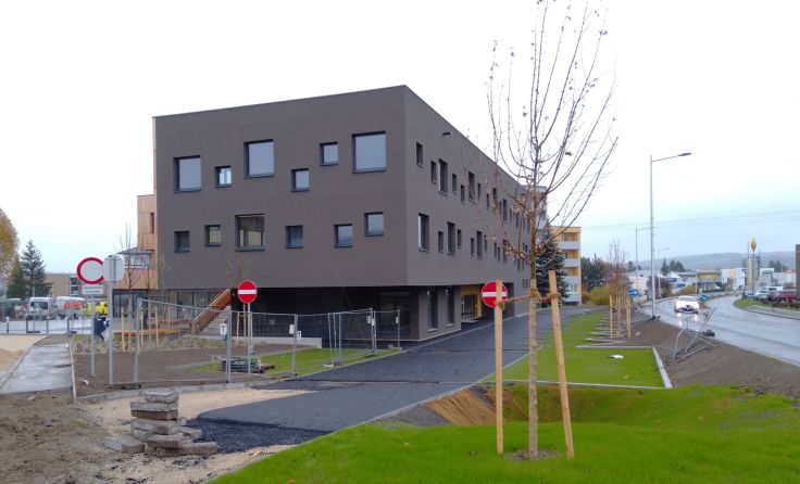 Das neue Campus-Gebäude in Wieselburg. (Foto: FH Wiener Neustadt)