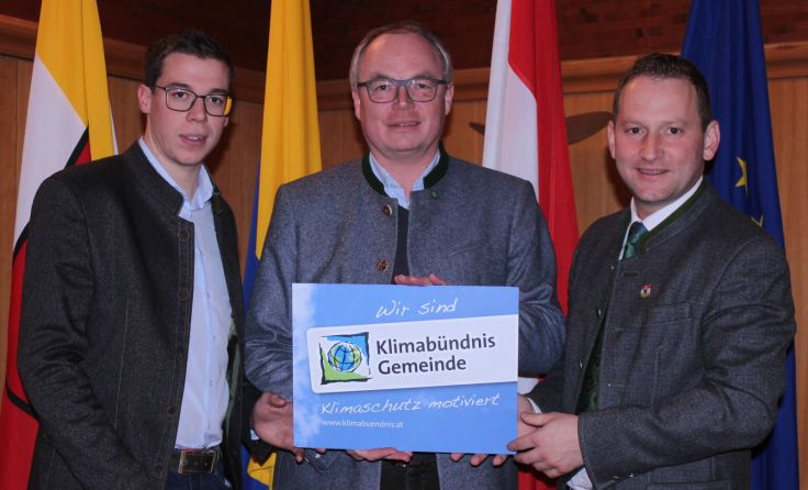 v. l.: Robert Wagner, Stephan Pernkopf, Harald Riemer (Foto: Marktgemeinde Purgstall)