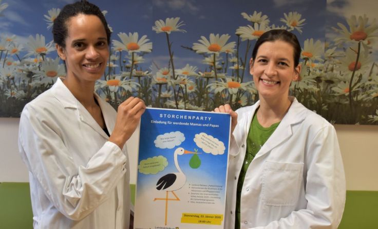 Die Oberärztinnen Kehinde Wewe und Eva Übermasser (v. l.). (Foto: LK Scheibbs)