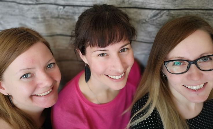 Die JUSY-Sozialarbeiterinnen Natalie, Manuela und Margit (v. l.). (Foto: JUSY Wieselburg)