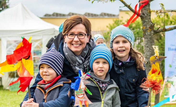 Spiel, Spaß und gute Laune beim Bio-Bengelchen Frühlingsfest. Fotocredit: ©Sonnentor