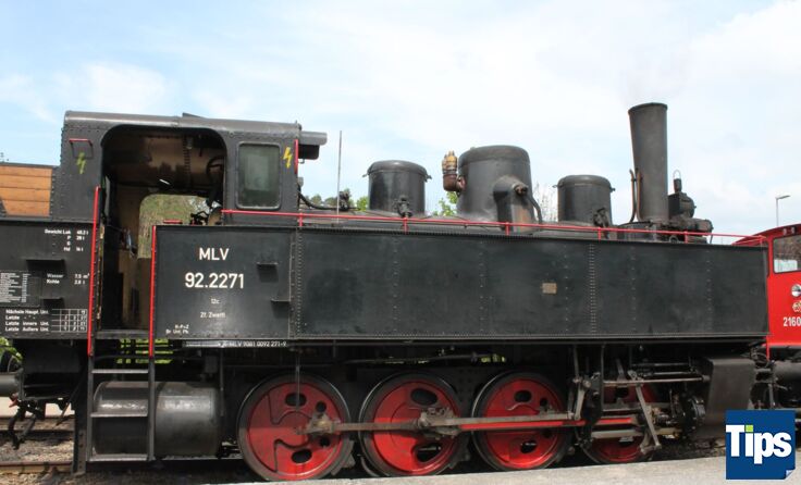 Die 100 Jahre alte 92er-Dampflok
