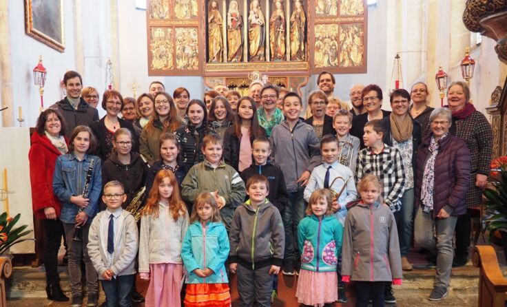 Musikschule und Kirchenchor Schönbach; Fotocredit: Diözese St. Pölten