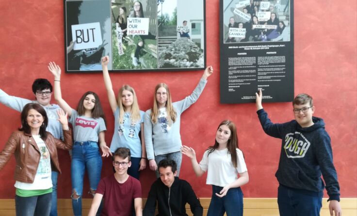 Schüler der 4a und b; Foto: NMS Stift Zwettl