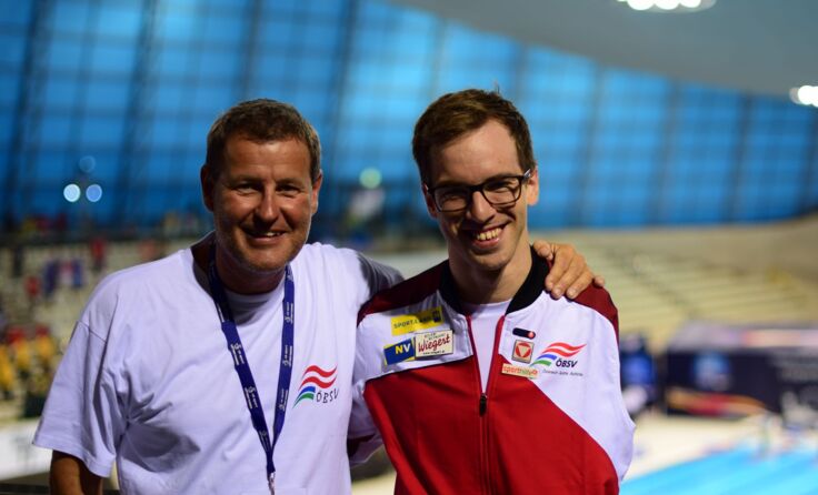 Trainer Gerhard Pukl und Andreas Onea; Foto: privat