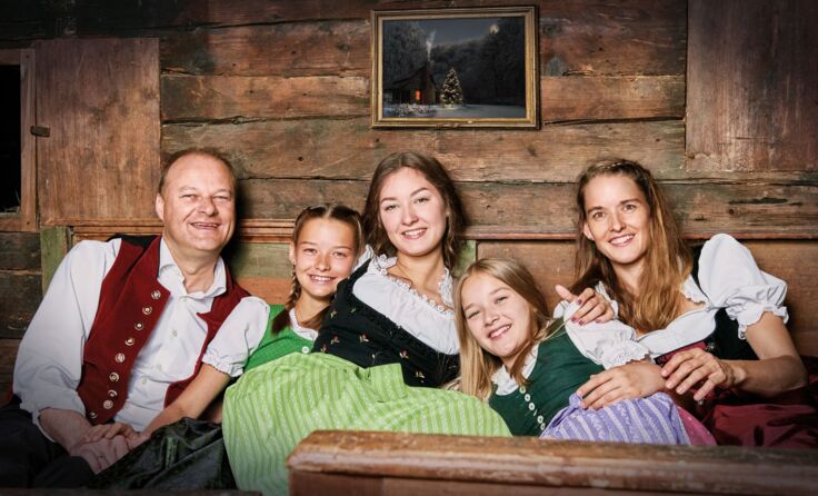 Familie Puchleitner: Alpenländische Volksmusik trifft auf Neues; Fotos: Wolfgang Alberty