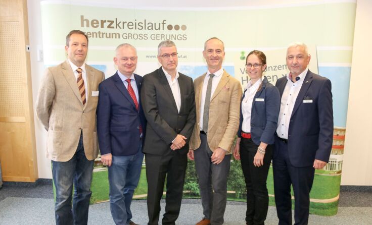 V.l.n.r.: S. Globits, H. Toplak, M. Hirschl, H. Brath, A. Hiemetzberger, F. Weber; Foto: HKZ GG