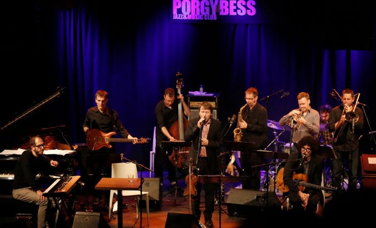 Strottern und JazzWerkstatt Wien werden zur Bigband. Foto: Rania Moslam