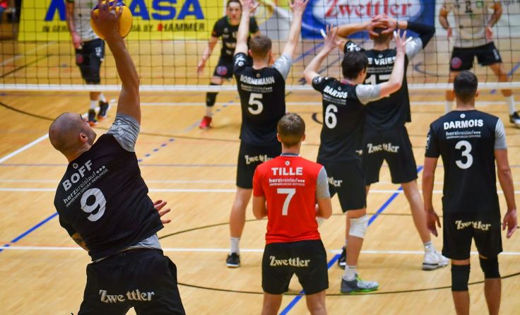 Wieder gesundet und fit - trotzdem knapp verloren; Foto: Union Volleyball Raiffeisen Waldviertel
