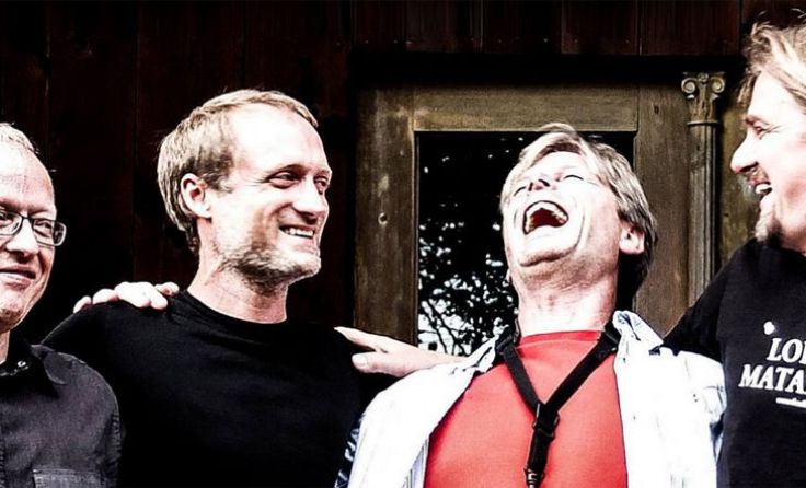 V.l.: Mischa Niemann, Ron Kienast, Christian Renk, Sepp Koppensteiner; Foto: Florian Leitner