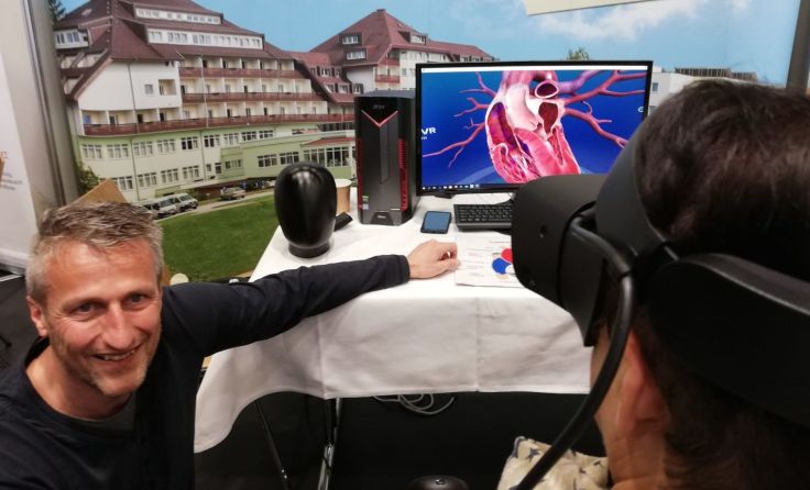 Foto: Johannes Gattringer im Herz-Kreislauf-Zentrum Groß Gerungs; Foto: HKZ