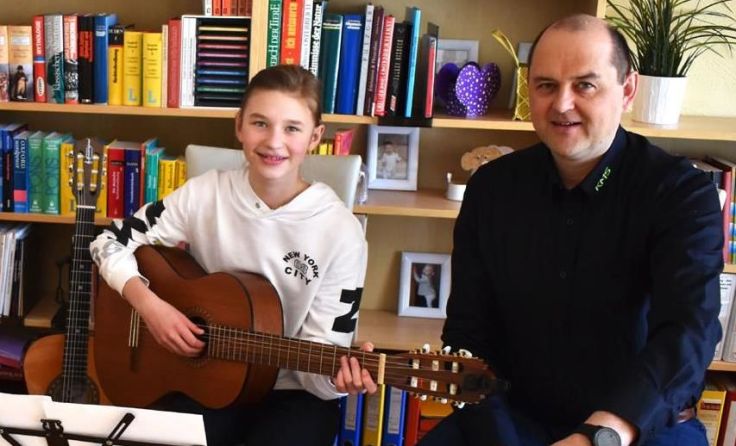 Leonie und Peter Kirchmayr; Foto: Romana Kirchmayr