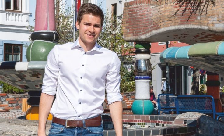 Alexander Leutgeb recherchierte mit einer Umfrage zur Coronakrise. Foto: Leutgeb