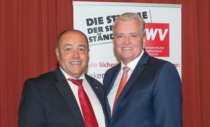 BV Herbert Kraus, LHStv. Franz Schnabl; Foto: SPÖ NÖ