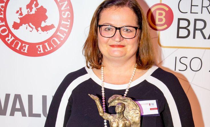 Anette Klinger wurde für ihr „Leben für die Marke“ ausgezeichnet. Foto: Christian Mikes