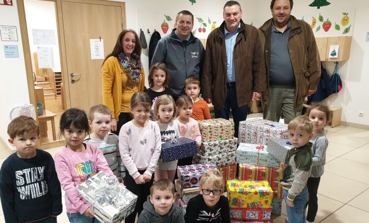 Besonders fleißig waren auch die Kinder des Kindergartens in Ansfelden. Foto: Stadt Ansfelden