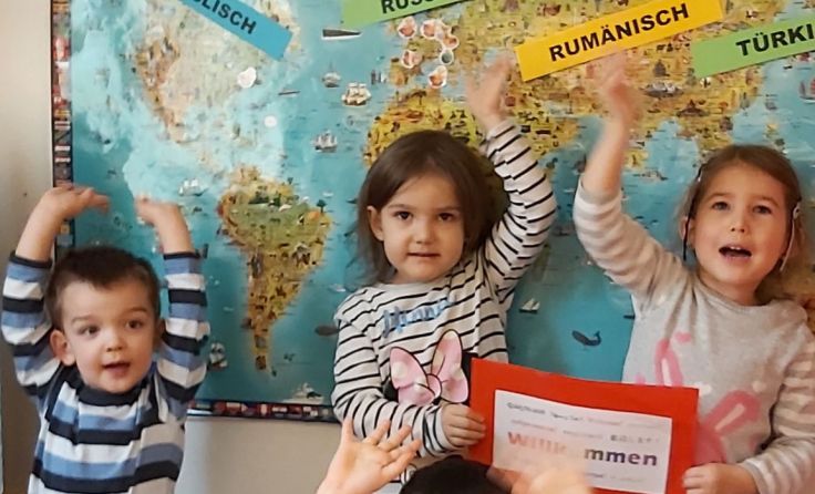 Sprachenvielfalt sorgt für Verständnis und Wertschätzung im Alltag. Foto: Kindergarten Pasching