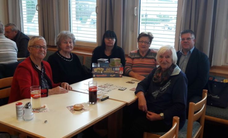 Die Besucher freuen sich über die Spiele.Foto: FPÖ Hörsching