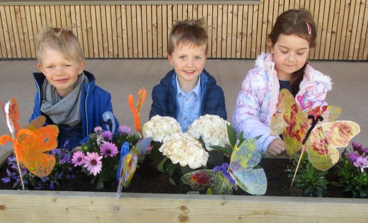 Während des vergangenen Jahres wurden Blumen in Kematen bunt geschmückt. Foto: Gemeinde Kematen