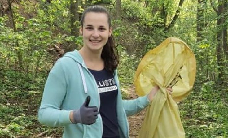 Viele fleißige Hände halfen mit beim Müllsammeln der Landjugend. Foto: Landjugend OÖ